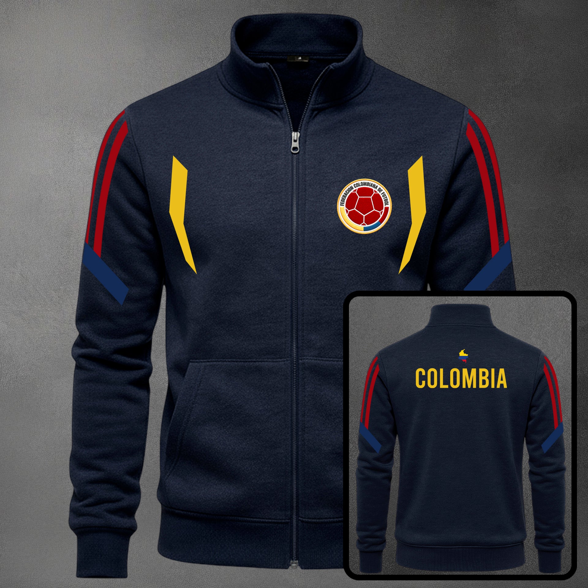 BUZO CUELLO ALTO ENTRENAMIENTO COLOMBIA