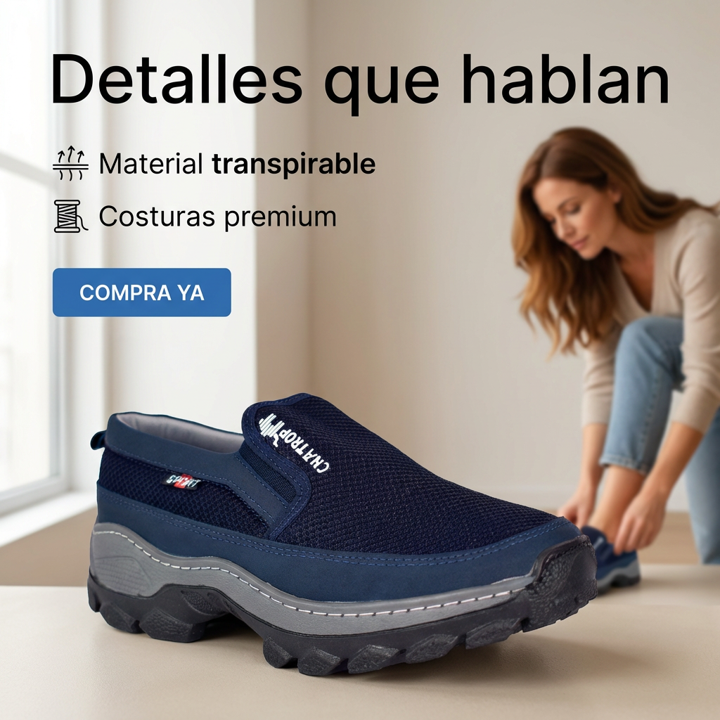 Calzado Mocasín Confort Titanium Slip-on